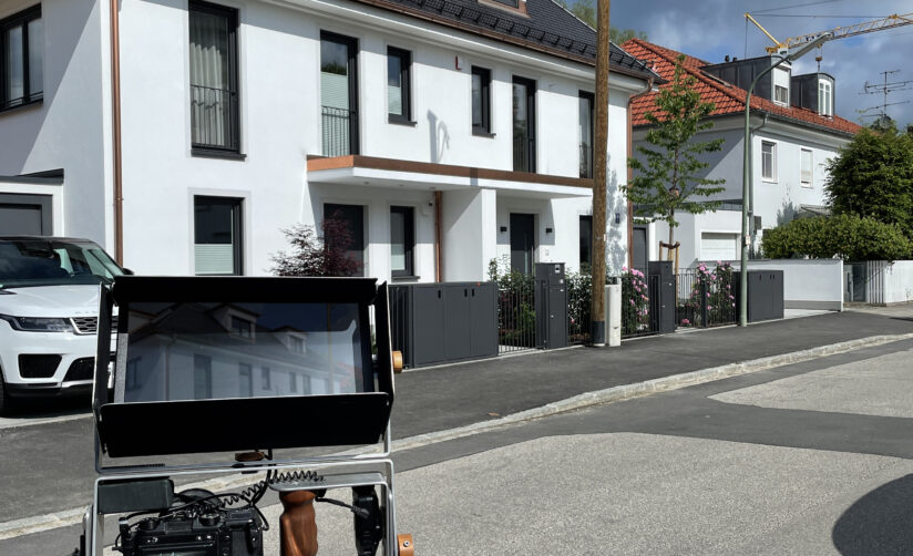 Bogenhausen | Shootingday for our completed twin house