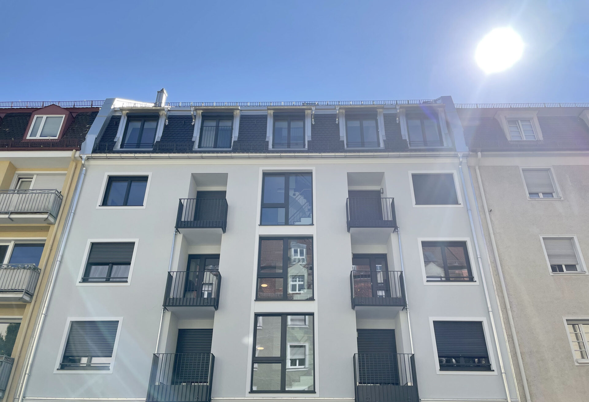 Schwabing Completion of our apartment building