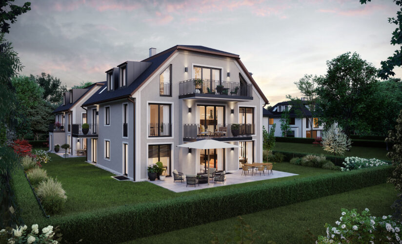 Starting Sale | New construction of two apartment buildings in Solln