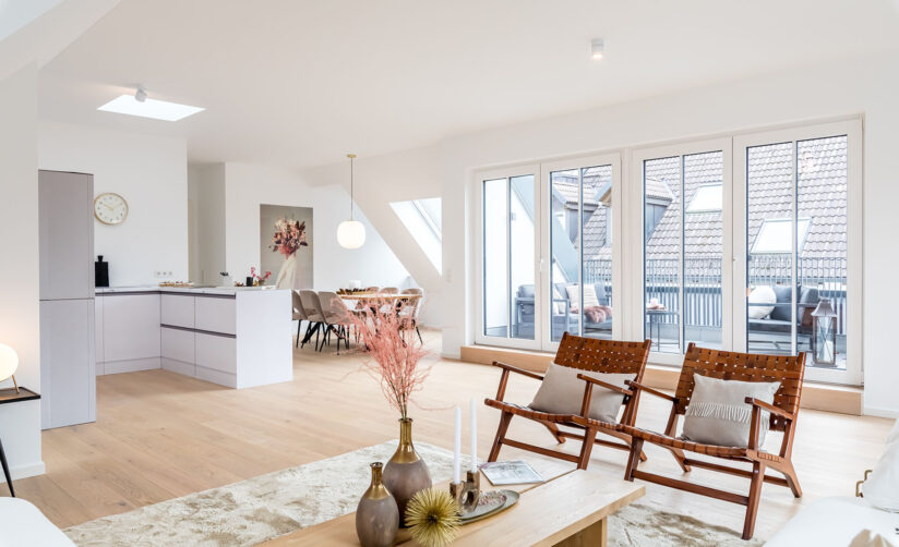 Obermenzing | Homestaging Top floor apartment