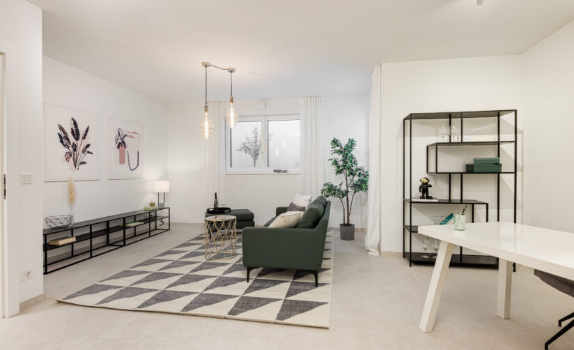 Extra living space in the basement